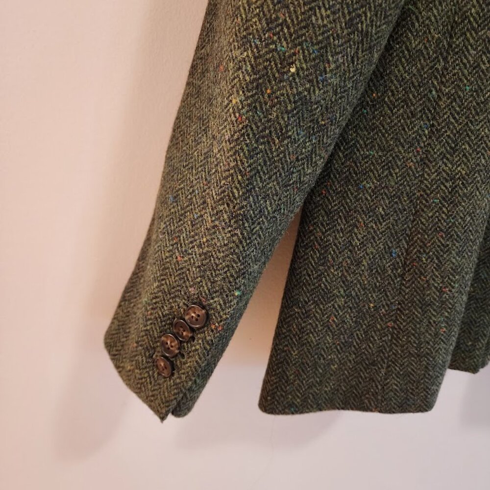J. Crew Green English Wool Blazer - Picture 5 of 8
